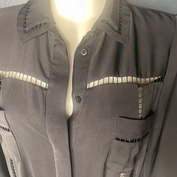 Ex Cond ZIMMERMANN black ladder dress size 3 - Picture 3 of 5